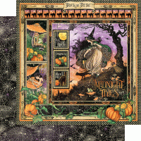 Graphic 45 Midnight Tales 12x12 Inch Collection Pack (4502283) End of life